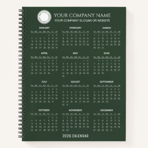 Create Your Own 2026 Company Calendar    Notebook