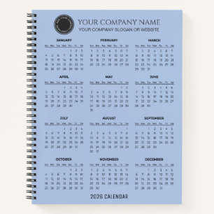 Create Your Own 2026 Company Calendar    Notebook