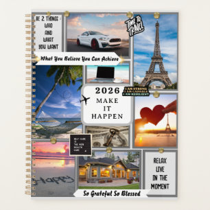 Create Your Own 2026 Custom Vision Dream Board Day Planner