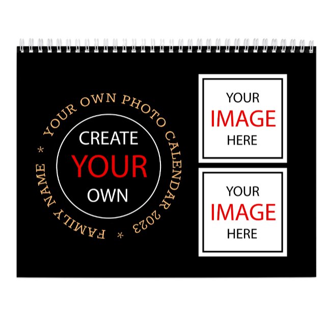 Create Your Own 2026 Photo Personalised / Custom Calendar (Photo Calendar Template / customize)