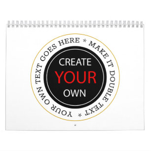 Create Your Own 2027 Personalised, branded / Photo Calendar
