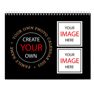 Create Your Own 2027 Photo Personalised / Custom Calendar