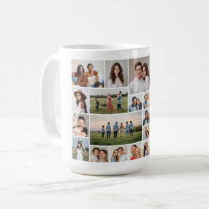 Create Your Own 20 Photo Collage  Coffee Mug