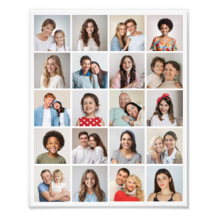 Create Your Own 20 Photo Collage Photo Enlargement