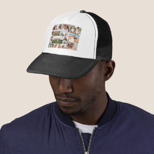 Create Your Own 20 Photo Collage Trucker Hat