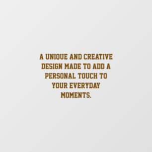 Create Your Own 20" x 30" Custom Cut Window Cling