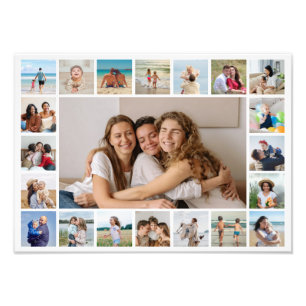 Create Your Own 21 Photo Collage Photo Enlargement Print