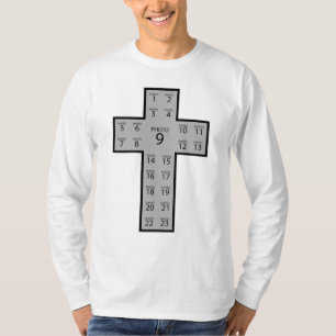 Create your own 23 photo collage Christian cross T-Shirt