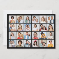 Create Your Own 24 Photo Collage Greeting