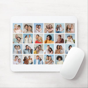 Create Your Own 24 Photo Collage  Mouse Pad