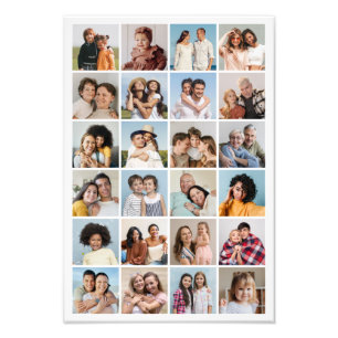Create Your Own 24 Photo Collage Photo Enlargement