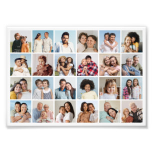 Create Your Own 24 Photo Collage Photo Enlargement
