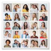 Create Your Own 25 Photo Collage Photo Enlargement