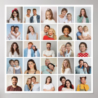 Create Your Own 25 Photo Collage
