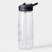 Custom Water Bottle Style: CamelBak Eddy®, Size: Water Bottle (740 ml), Color: Clear (Left)