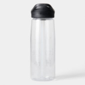 Custom Water Bottle Style: CamelBak Eddy®, Size: Water Bottle (740 ml), Color: Clear (Back)