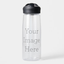 Create Your Own 25oz Clear Water Bottle