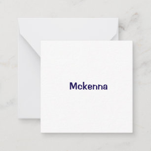 Create Your Own 2.5"x2.5" Note Card With Envelope