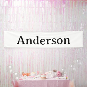 Create Your Own 2.5' x 12' Indoor Banner