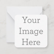 Create Your Own 2.5" x 2.5" Rounded Note Card