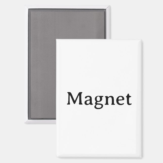 Create Your Own 2.5" x 3.5" Rectangle Magnet (Front/Back)