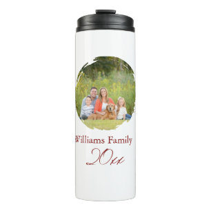 Create Your Own 2 Photo Family Thermal Tumbler