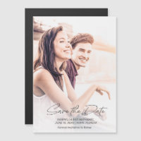 Create Your Own 2 Photo Simple Wedding Save The Da