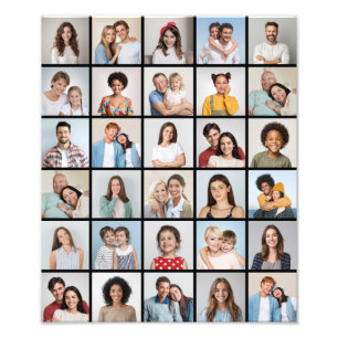 Create Your Own 30 Photo Collage Photo Enlargement