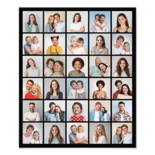 Create Your Own 30 Photo Collage Photo Enlargement Print