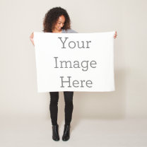 Create Your Own 30"x40" Small Fleece Blanket