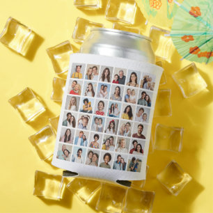 Create Your Own 36 Photo Collage Can Cooler
