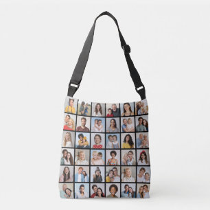 Create Your Own 36 Photo Collage Crossbody Bag