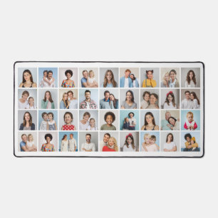 Create Your Own 36 Photo Collage Desk Mat