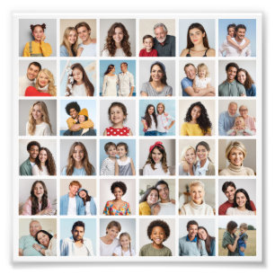 Create Your Own 36 Photo Collage Photo Enlargement