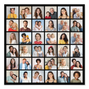 Create Your Own 36 Photo Collage Photo Enlargement