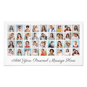 Create Your Own 36 Photo Collage Photo Enlargement Print