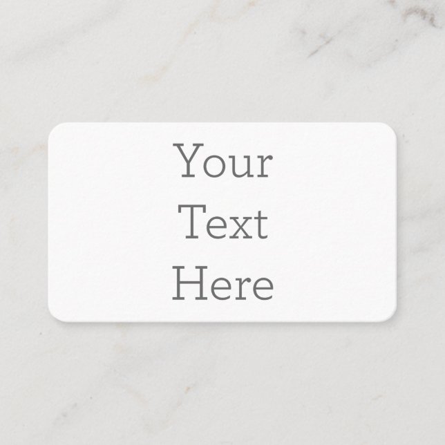 American, 89 mm x 51 mm Flat Place Card (Front)