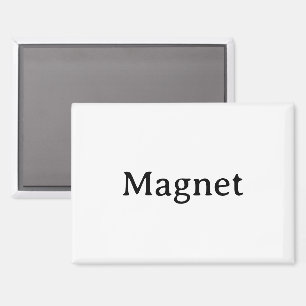 Create Your Own 3.5" x 2.5" Rectangle Magnet