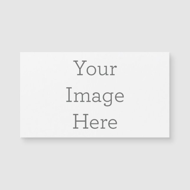 8.9 cm x 5.1 cm Magnetic Card (Front)