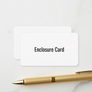 Create Your Own 3.5" x 2" Rounded Enclosure Card