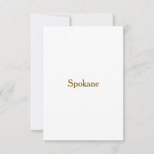 Create Your Own 3.5" x 5" Response Card