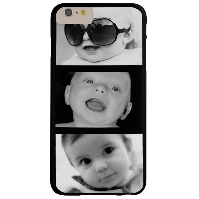 Create-Your-Own 3 Photo iPhone 6 Plus Case (Back)