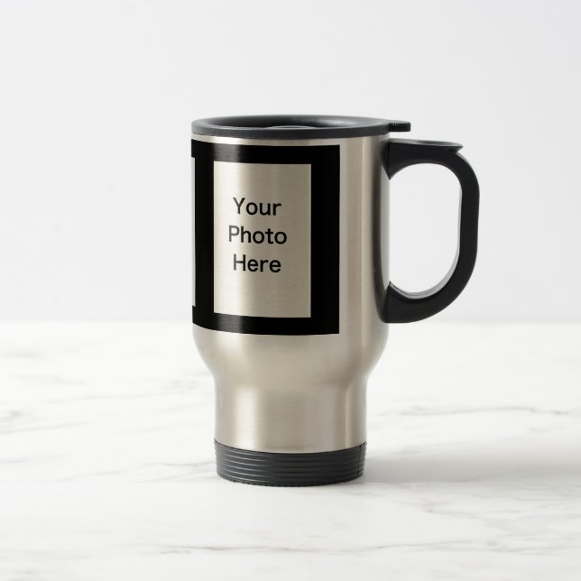 Create Your Own 3-Photo Upload Travel Mug (Right)