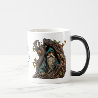 Create Your Own 3D Faux Bois Carved Tree Wizard Magic Mug