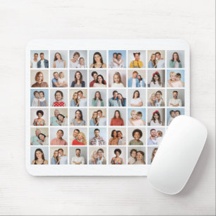 Create Your Own 48 Photo Collage Mouse Pad