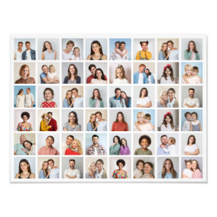 Create Your Own 48 Photo Collage Photo Enlargement