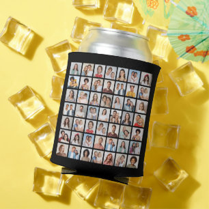 Create Your Own 49 Photo Collage Can Cooler