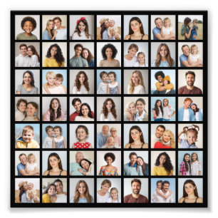 Create Your Own 49 Photo Collage Photo Enlargement