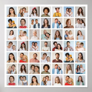 Create Your Own 49 Photo Collage  Poster