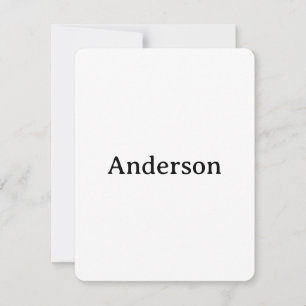 Create Your Own 4.25"x5.5" Rounded Thank You Card